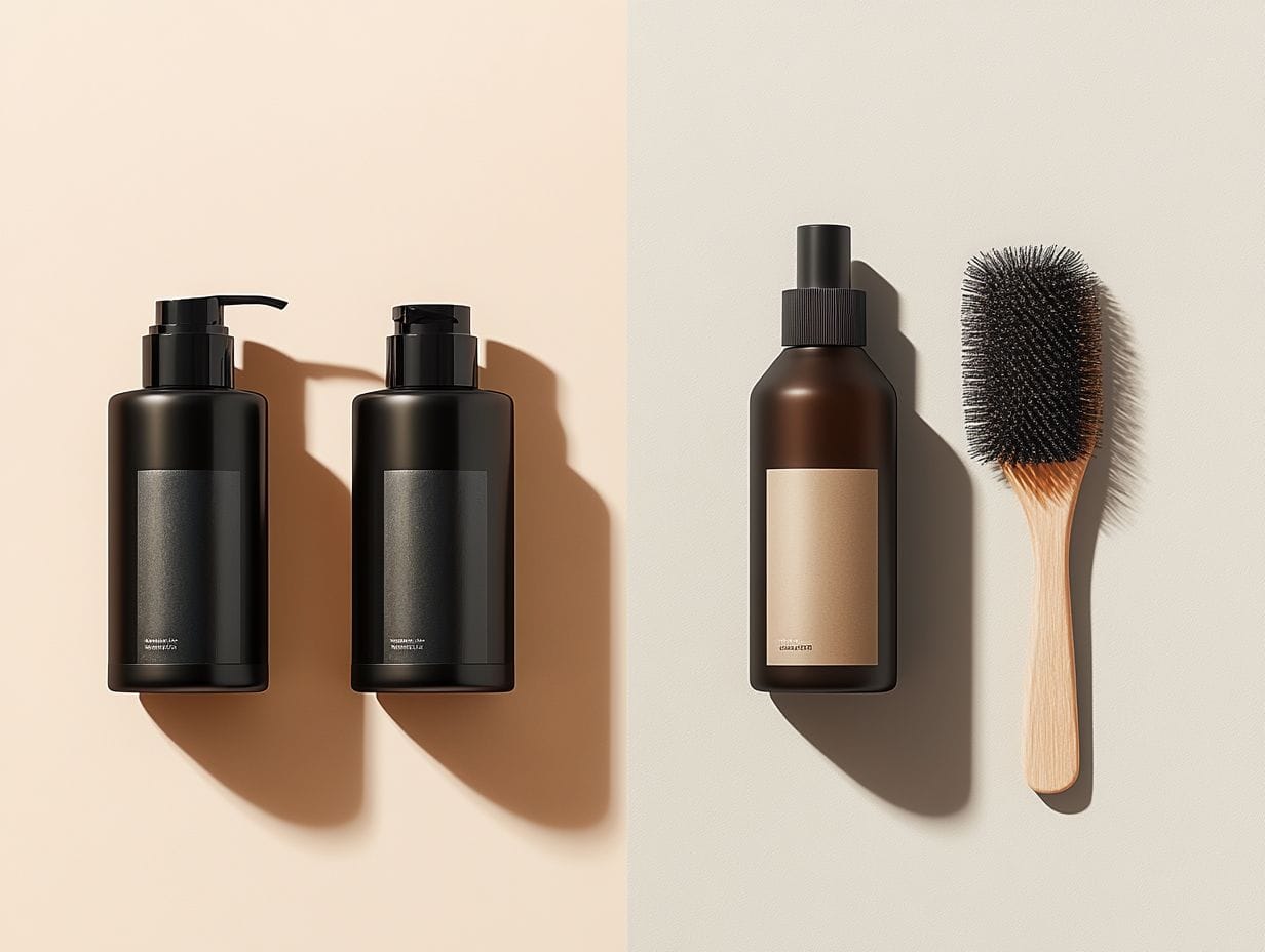 Comparing Effectiveness of Hair Fibers and Topical Sprays