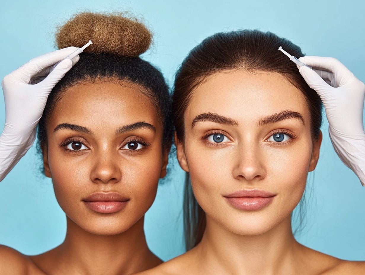 Which option is more effective in treating hair loss for women?