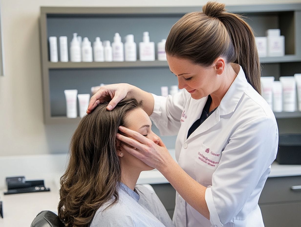 What is hair thinning?