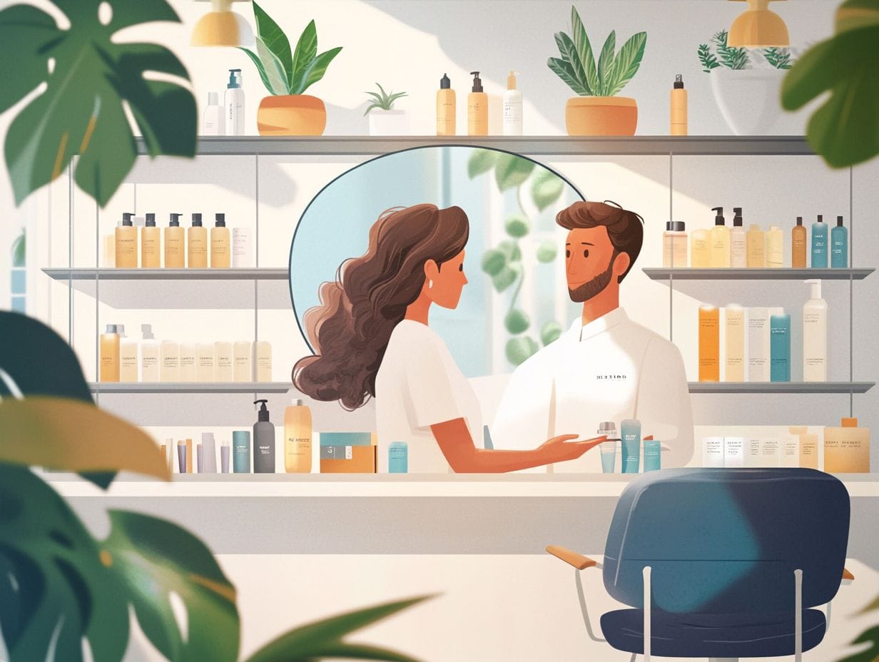 What are the common signs and symptoms of hair loss from birth control pills?